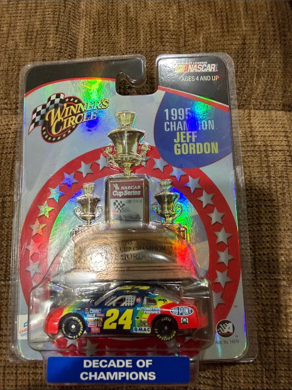 Winner’s Circle #24 Decade of Champions Toy Car 1995, 1997, & 2001